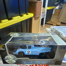 Eagle's Race 1:18 Porsche 917K Gulf #2 Blue Diecast Car 1970