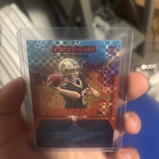 2025 Panini Rookies & Stars - Airborne Tyler Shough #20 Red Plaid (RC)