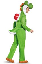 Super Mario Brothers Yoshi Deluxe Adult Costume