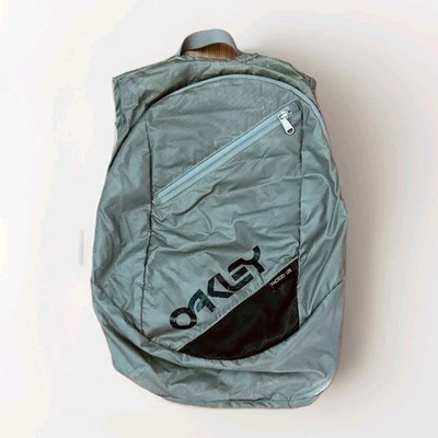 Oakley Packable Factory Lite Backpack One Size Gray Black Lightweight Hiking 