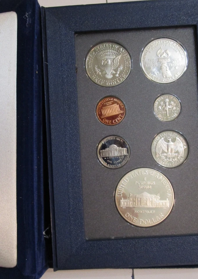 1993 Prestige US Mint Silver Proof Set BILL OF RIGHTS 7 coins CHRISTMAS GIFT!!!! - Image 2 of 4