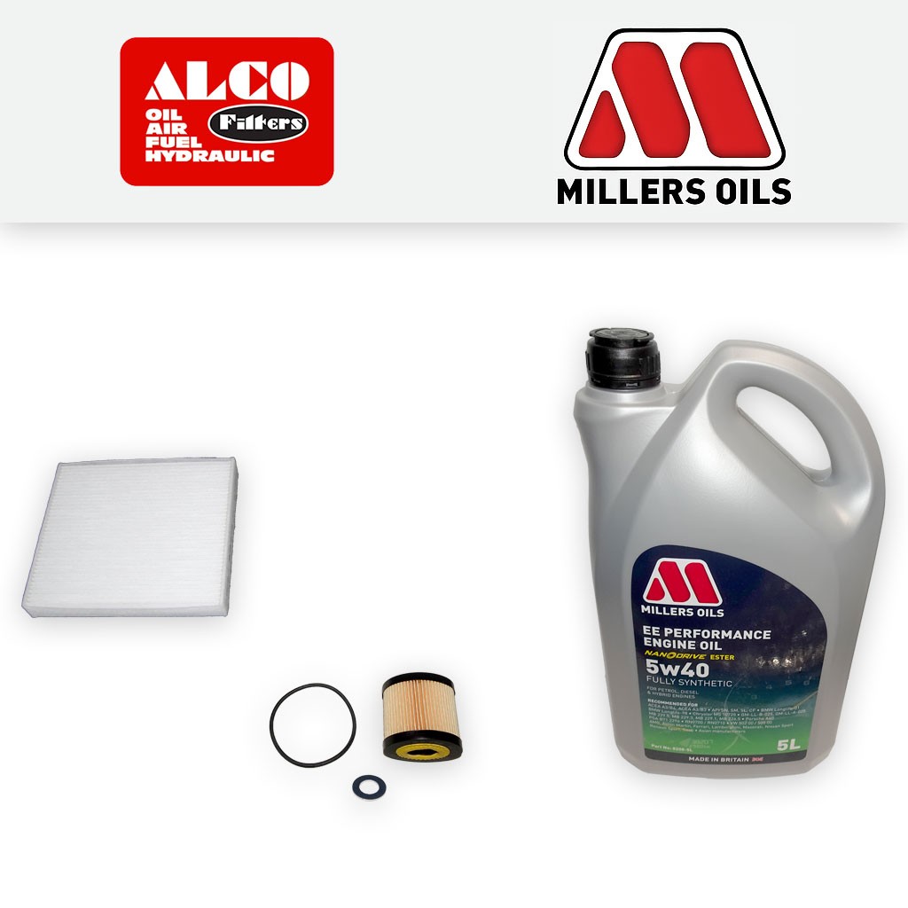 SERVICE KIT for TOYOTA AVENSIS 1.6 1.8 VVT-I OIL CABIN FILTERS +OIL (2008-2018)