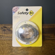 Safety 1st White Plastic Secure Mount Deadbolt Lock HS162 Safety 1st HS162