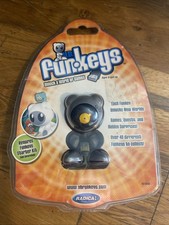 U.B. FUNKEYS RARE SCRATCH GREY BLACK YELLOW 2007 Brand NEW