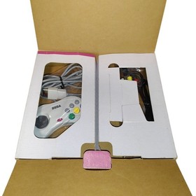 SEGA Saturn console HST-0014, matching serial number, retro game console.