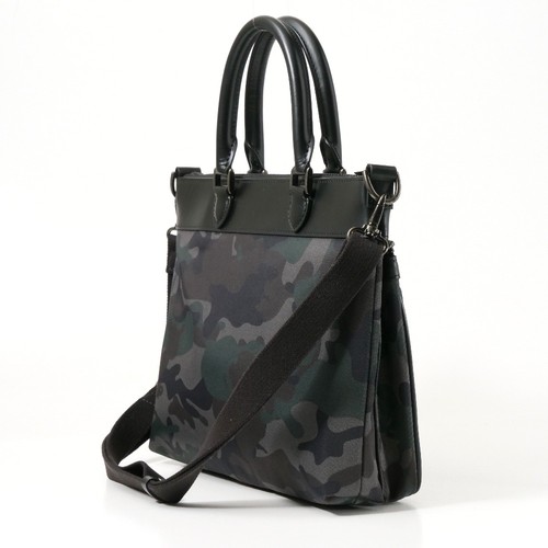 Caza Mundo Bolso Bandolera Cuero Nylon Camuflaje Patrón 2Way Marca 20250722 - Imagen 2 de 8