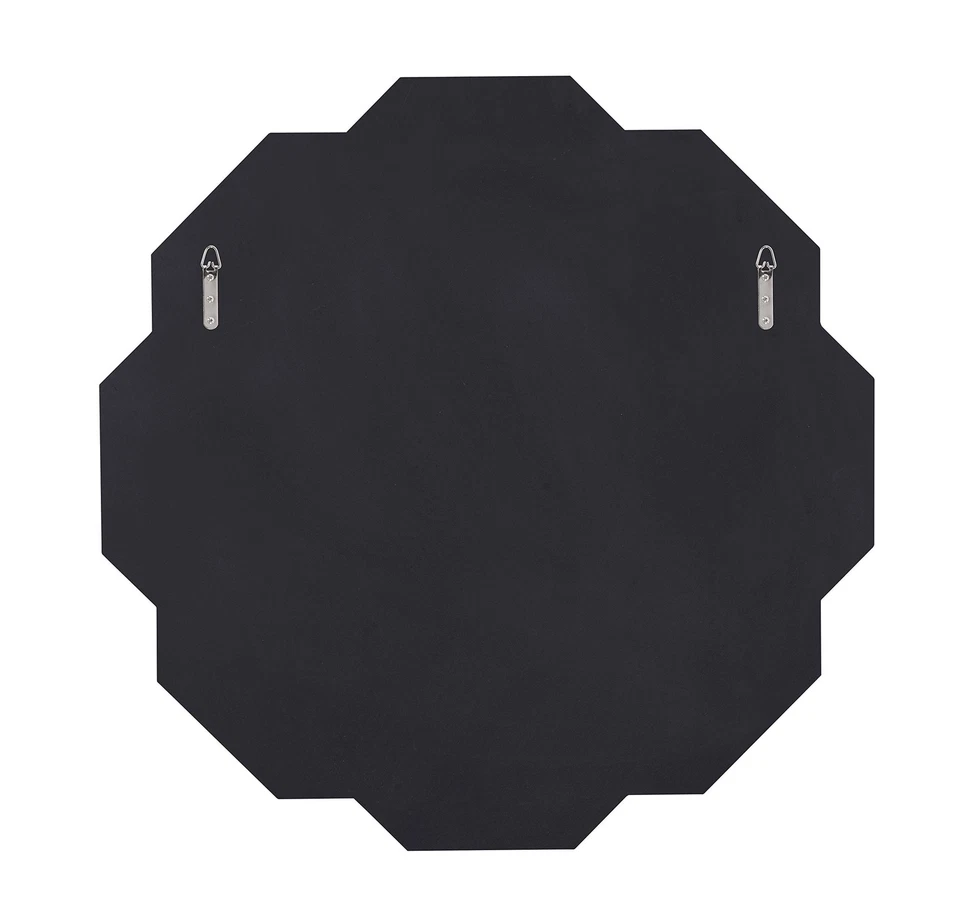 Espejo de pared de unión 60332 - pequeño con acabado transparente, estilo moderno, 24" de altura... Foto 3 de 3