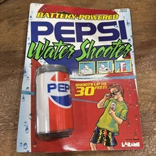 Vintage 1989 Pepsi Water Shooter by Larami Prank Fun gag gift