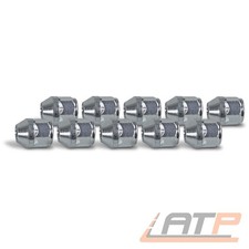 10x RADMUTTER KEGELBUND M12x1,5 FÜR MAZDA E MPV MX-3 MX-5 MX-6 RX-7 XEDOS