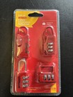 Amtech combination padlock set  4 Piece