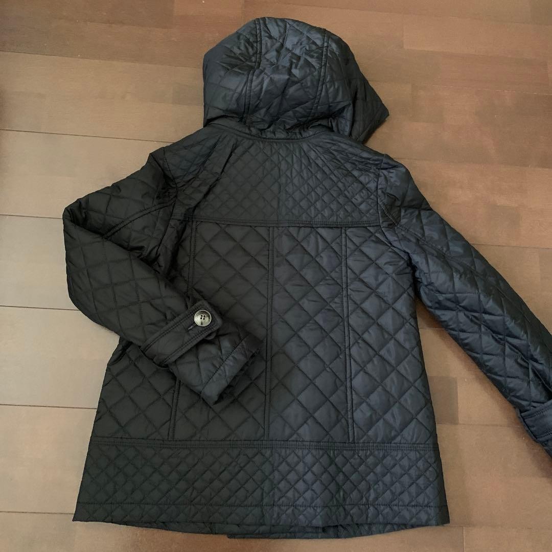 Burberry    Blue Label BURBERRY 38M Black Quilted Coat thumbnail 8