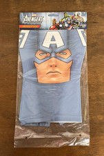 Marvel Avengers Captain America Partysuit Mask Costume Accessory Adult 14 NEW