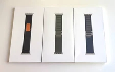 NEW Genuine Apple Brand Blue Green Alpine Trail Loop  44 45 46 49mm - Authentic