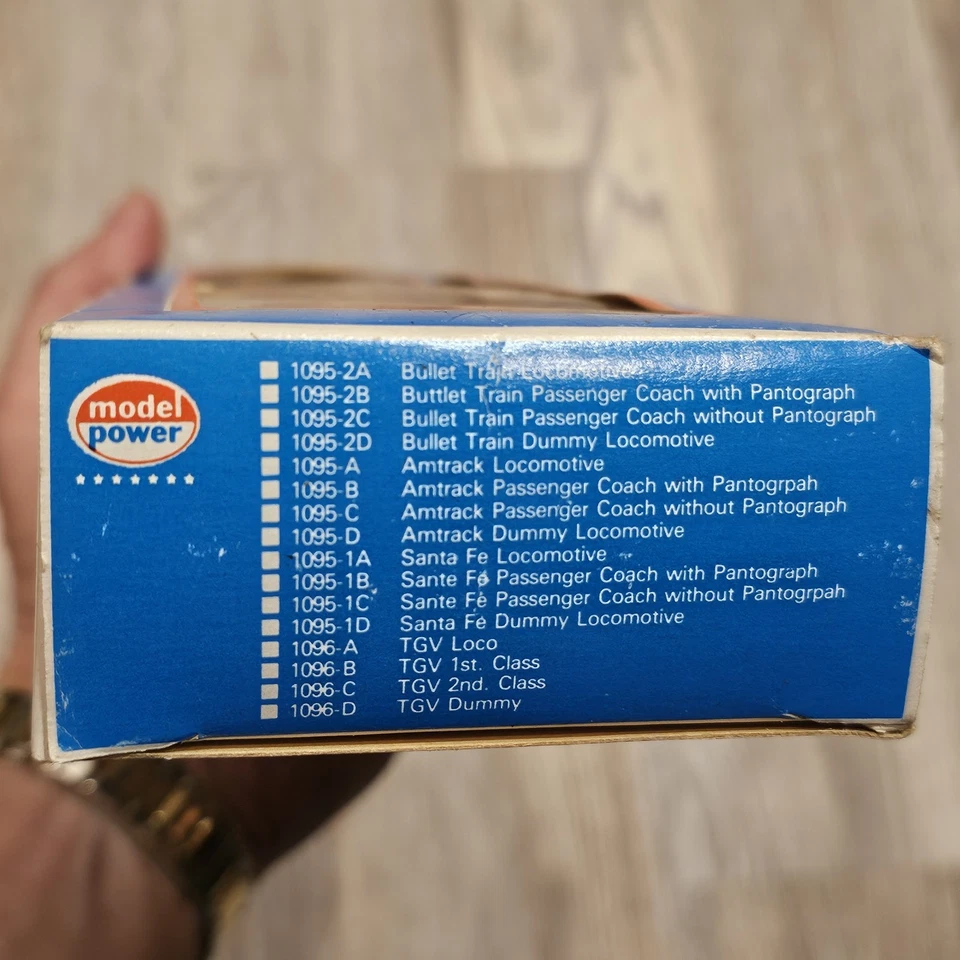 NOS NEW Model Power Playart 1986 Coca Cola Express Limited HO Scale Engine Train - Image 2 of 4