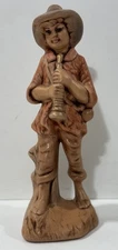 Atlantic Mold Nativity Shepherd Boy with Flute Horn Ceramic Replacement
