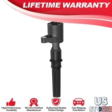 8PCS Ignition Coil Pack and Iridium Spark Plug For Ford F150 4.6L DG491 6.8L