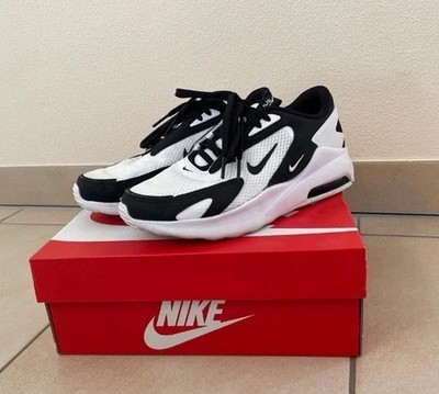 Nike Damen Air Max Bolt Sneaker Schwarz Weiß Mesh Synthetik Top Dämpfung EU 36.5