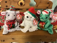TY BEANIES TINY TIM, TIDINGS & TINSEL