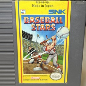 Baseball Stars (Nintendo NES, 1989)  Authentic