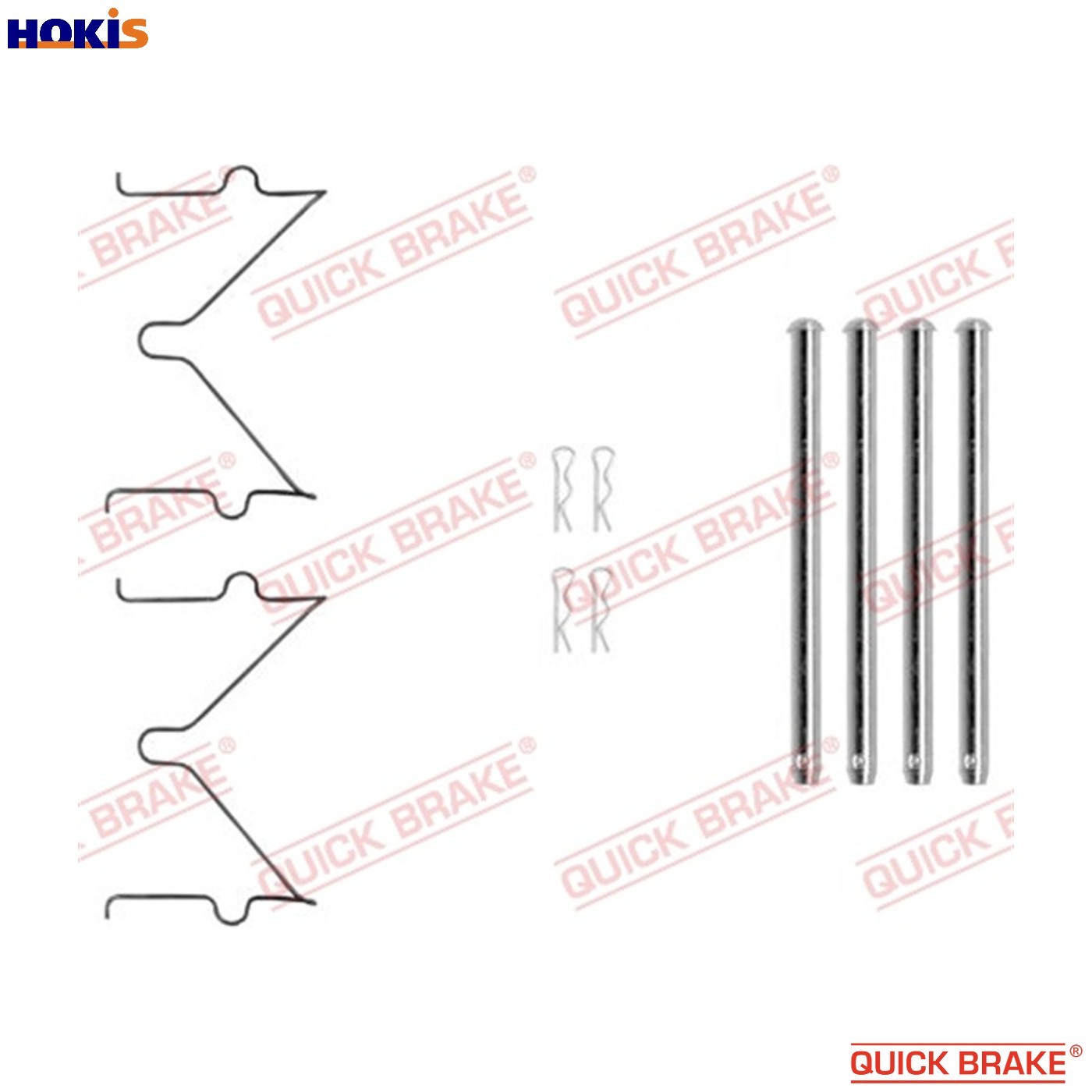 ✅Fits QUICK BRAKE 109-0040 TOYOTA Brake Mounting Kit for SUMITOMO /P ⭐UK Seller⭐ - Image 9