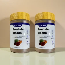 Snap Supplements Prostate Health Supplement with Saw Palmetto for Men 2X90caps