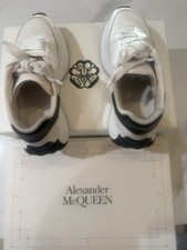 Alexander McQueen Sprint Runner White Black