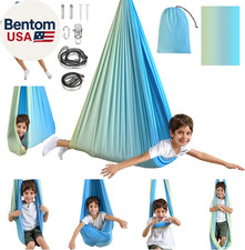 Sensory Swing, Indoor  Outdoor Sensory Swing for Kids  Adults, Double Layer Th