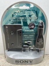 BRAND NEW 1999 SONY WALKMAN CAR CONNECTING KIT MODEL DCC-E34CP FOR 12/24V CARS