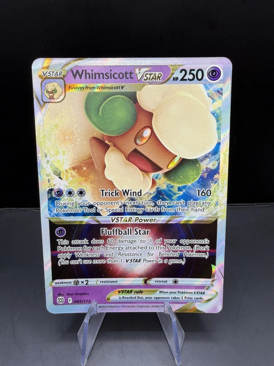 whimsicott vstar pokemon card value Pokémon TCG Cards for sale (You can’t use more than 1 VSTAR Power in a game.) Attack 1 CollectingAll Sports Cards And Memorabilia