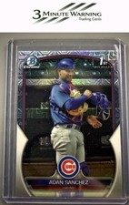 2023 Bowman Chrome #BCP-219 Adan Sanchez Prospects Mojo Refractor