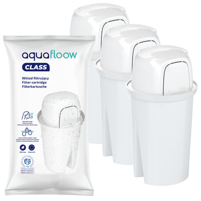 Wasserfilter Kartuschen AquaFloow Class für Brita Dafi Aquaphor Wessper 3x