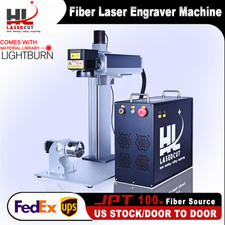 JPT 100W E2 Fiber Laser Marking Machine Precision for Jewelry/Tools/Electronics