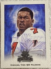 Michael Vick 2002 Donruss Gridiron Kings - #3 Bronze Falcons Insert NFL Football