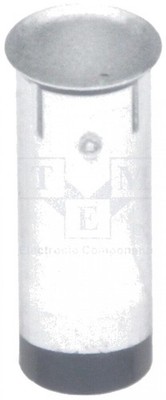 FIX&FASTEN Lichtwellenleiter für LED, 3,3mm flach, gerade, Länge 8mm,