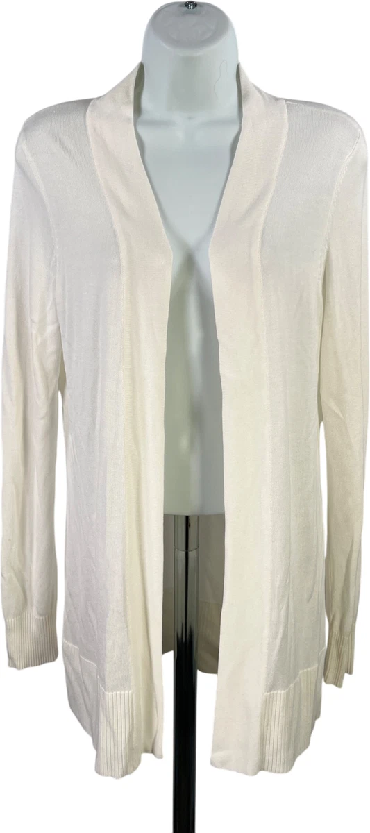Cardigan Ouvert White House Black Market - Gris Mélangé - Taille XXS - Occasion Très Bon état
