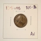 1909 VDB LINCOLN WHEAT CENT  AU