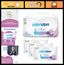 Sensitive Cleansing Wipes - 99.9 Purified Water, XL Textured, Fragrance-Free, 9