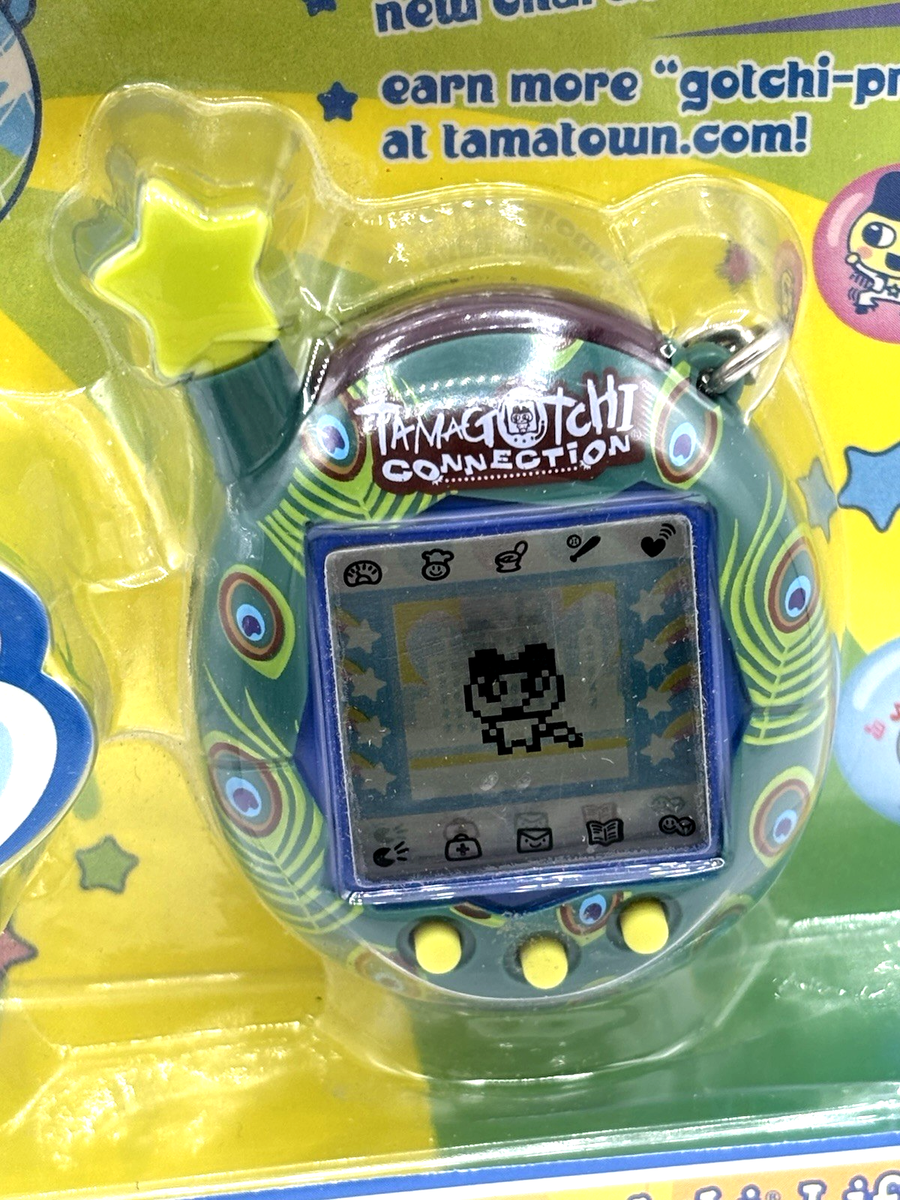 VTG 2004 TAMAGOTCHI Connection Green Peacock V 4.5 - NEW & Factory