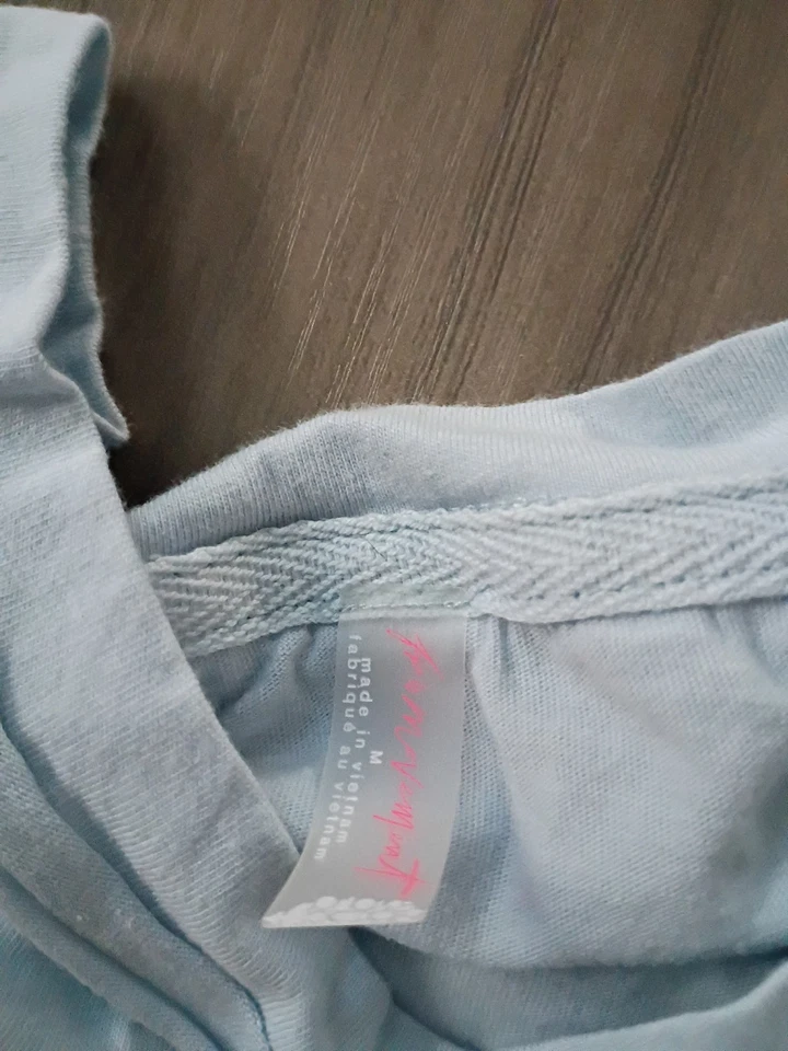 Free People Movement Inspire Logo Long Sleeve Tee White Colorway W/ Red But I... - Image 3 of 4