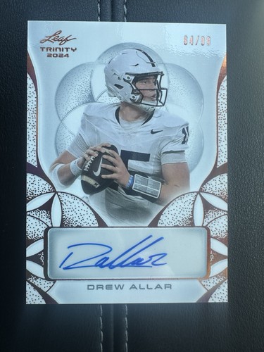 2024 Leaf Trinity Drew Allar Autograph Card /99 Penn state ๐๐ฅ