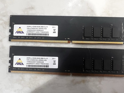 FORZA 16GB (2x8GB) DDR4-2666 PC4-21300 288-Pin UDIMM Unbuffered