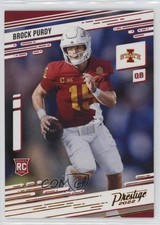 2022 Panini Chronicles Draft Picks Prestige Bronze Brock Purdy #25 1gk6
