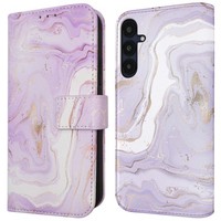 imoshion Design KlapphüLle Samsung Galaxy A35 - Purple Marble