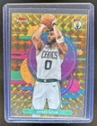 2025-26 Topps Finest Jayson Tatum Uncommon Gold Geometric Refractor #/25 Celtics