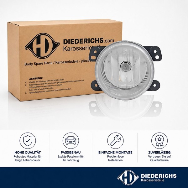 Nebelscheinwerfer Links Rechts Diederichs 3570088 FÜR Dodge FÜR Fiat Nebellicht-image