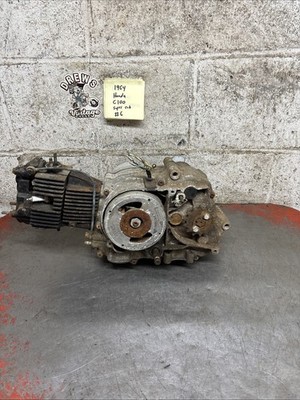 CD105カブエンジン　C102 1964 Honda C102 C100 Super Cub Engine Motor Turns Over Parts Or