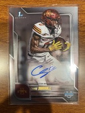 2025 Bowman University Chrome Chrome Prospect Autographs Chase Sowell Penn State