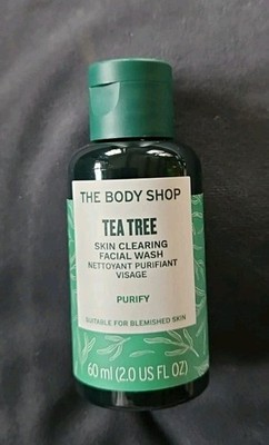 The Body Shop ''Tea Tree Skin Clearing Facial Wash''  60 ml Gesichtsreiniger  Neu!