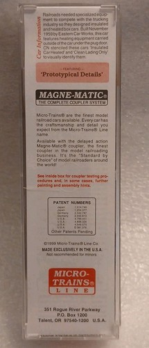 Spur N Zug CANADIAN NATIONAL RAILWAY 40' Standard Box Car Plug Roofwalk 290159 - Bild 5 von 10