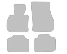 Fußmatten passend für Mini Countryman Typ F60 (Baujahr 2016 - aktuell), Hit schw